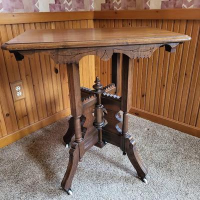 Eastlake Parlor Table