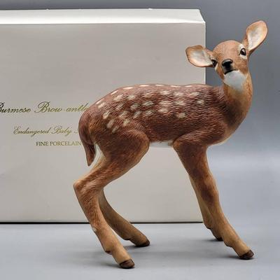 Lenox Burmese Brow-Antlered Deer