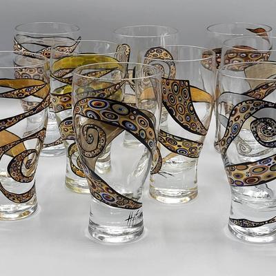 Signed Hopfinger Octopus Glassware 