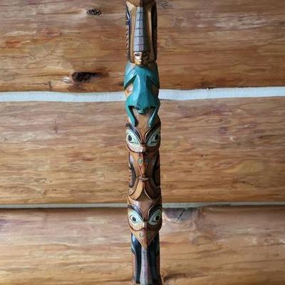 Alaskan Potlatch Totem Pole