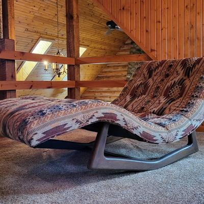 1960's Adrian Pearsall Wave Chaise Lounge 