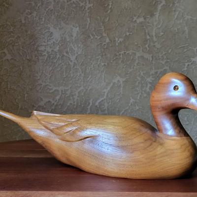 Ducks Unlimited John Gewerth Carved Duck
