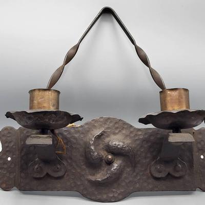 Cast Iron Sconce