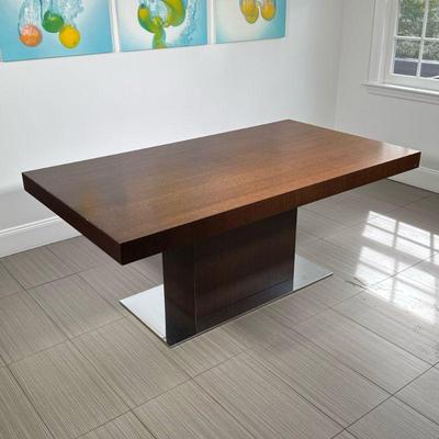 CALLIGARIS MODERN DINING TABLE | h. 29 x w. 39.5 x l. 71 in.

