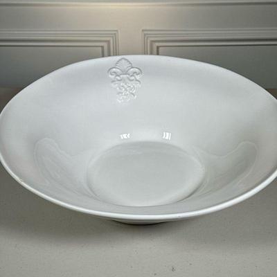 LARGE PORCELAIN SERVING BOWL
