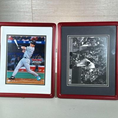 (2pc) YANKEE MEMORABILIA | Including: Mickey Mantle 500th career home run photograph, and Hideki Matsui photograph; 10 x 8 in. Sight - h....