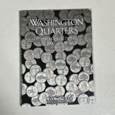 WASHINGTON QUARTERS COLLECTION | Washington Quarters State Collection 1999-2003 Vol I - h. 7.75 x w. 6 in.
