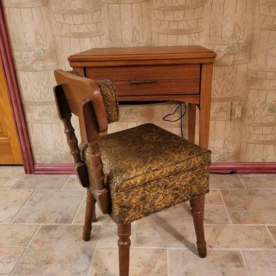 Sears Kenmore Sewing Machine and Chair