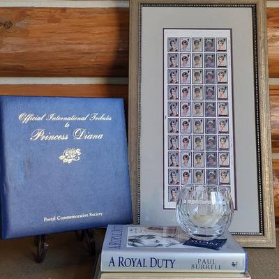 Princess Diana Stamps and Books 