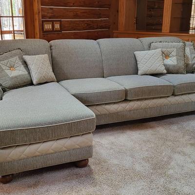 Berne Sectional Sofa and Chaise Lounge