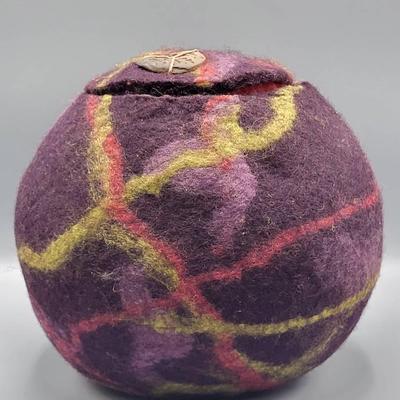 FeltWorks Felted Pot by Mary Ellen Chamberlain