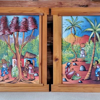 Original Haitian Paintings By Maria #3