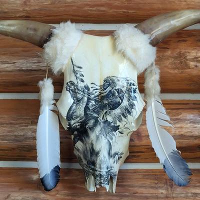 Bovine Skull Wall Art