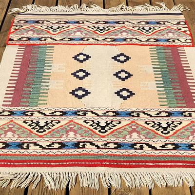 Turkish Oushak Kilim Rug