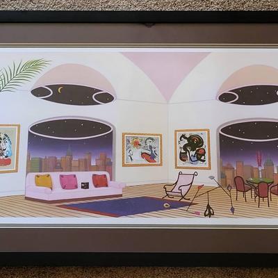 Seriolithograph "Oval Lounge"