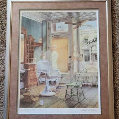 Charles Peterson Signed "First Haircut"