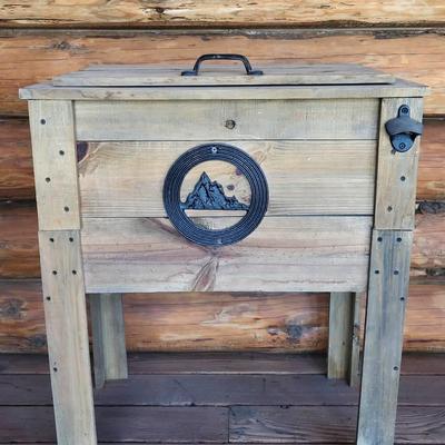 Rustic Beverage Cooler 