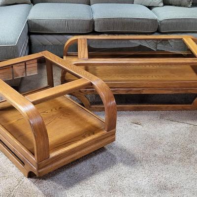 Stratford California Modern Oak Tables