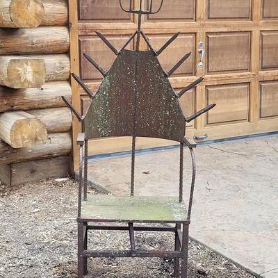 Modernist Metal Chair