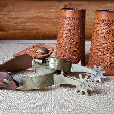 Western Spurs and Cuffs