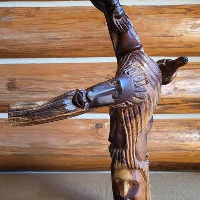 Multi-Face Wood Carving 