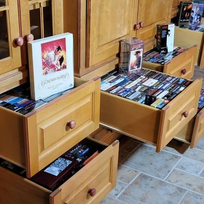 Huge VHS Movie Library