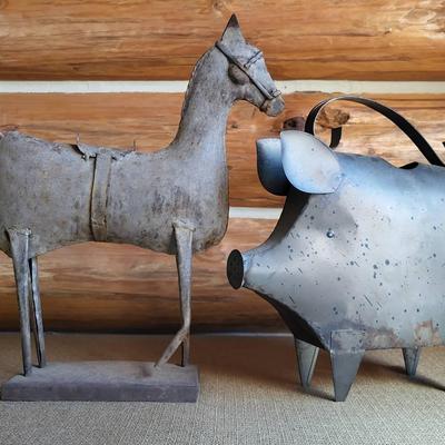 Rustic Iron Folk Art