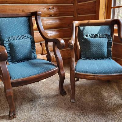 His and Hers Arm Chairs