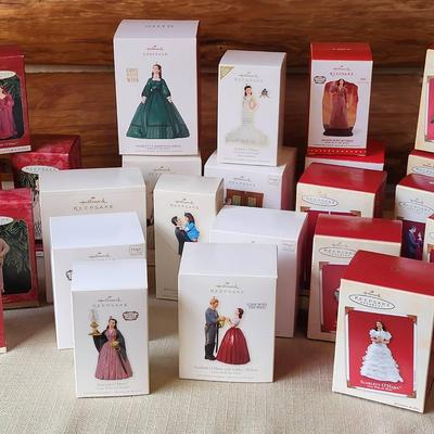 Hallmark Gone With The Wind Ornaments 