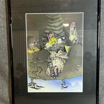 Framed Print Signed By Mark Ludy