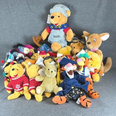 Disney’s Winnie The Pooh And Friends Plush Toys