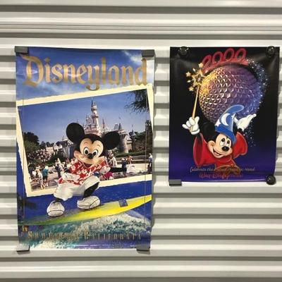 Disney & Epcot 2000 Icon Poster