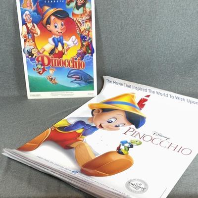 Walt Disney’s Pinocchio Posters