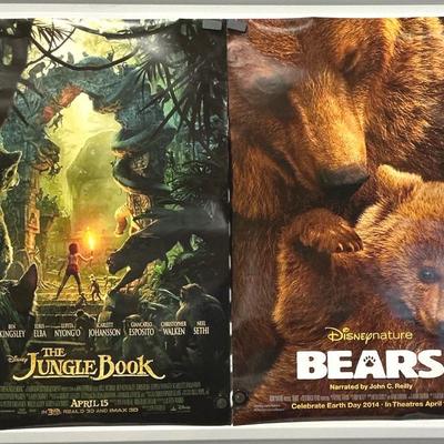 Disney’s The Jungle Book & Disney Nature Bears Movie Posters