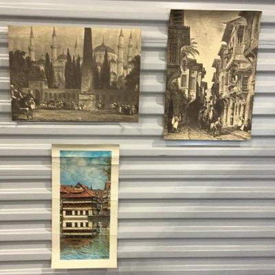 Asian And Paris Prints 