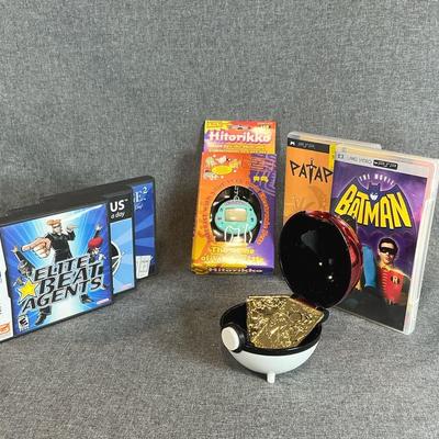 90’s PSP & Nintendo DS Games, Hitoriko Virtual Pet & Pokémon Poke Ball W/ Cards