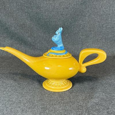 Walt Disney World Parks Aladdin Genie Ceramic Teapot