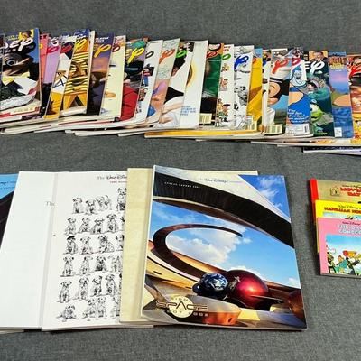 Disney Magazine, Disney Annual Report, Mini Books