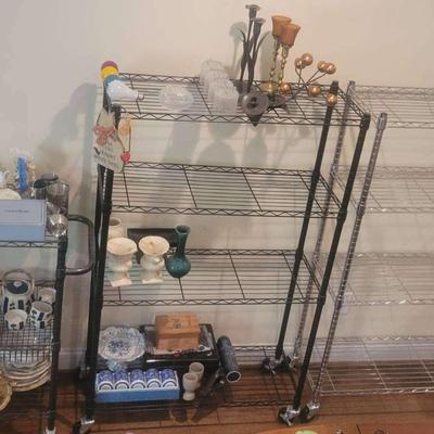 Three Racks (Contents Not Included)