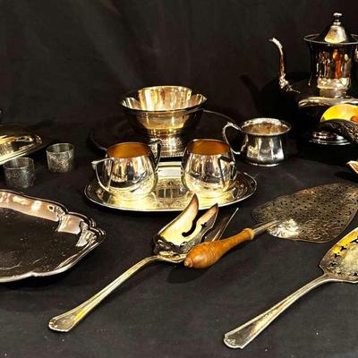 Lovely Silver Plated Pieces Including Paul Revere