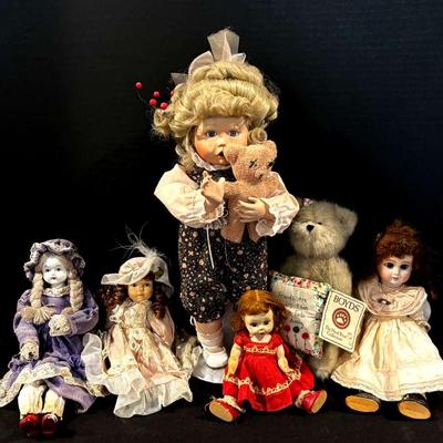 Vintage Porcelain Dolls