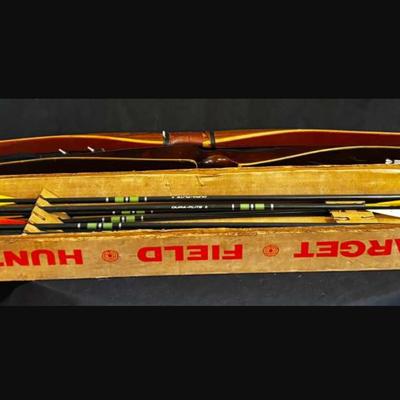 Ben Pearson Cougar 7050 Bow, Dura-Flight Arrows & More