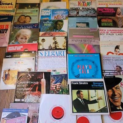 Classic Vinyl Records Featuring Showtunes, Classical & Children's