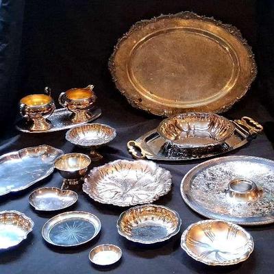 Silver Plated Platter Collection 