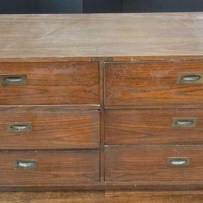 Lane Six Drawer Dresser