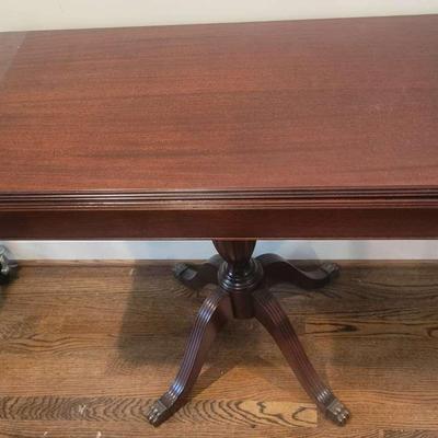 Foldable Mahogany Table