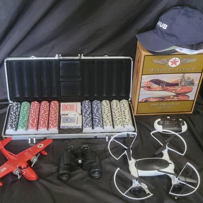 Poker Kit, Wings Of Texaco, A Drone, And More