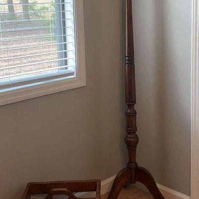 Coat Rack And Wooden Box