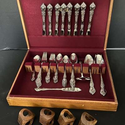 International Silverplate Service For Eight Plus More