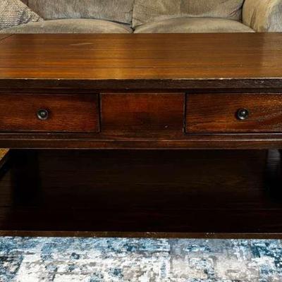 Solid Wood Coffee Table 